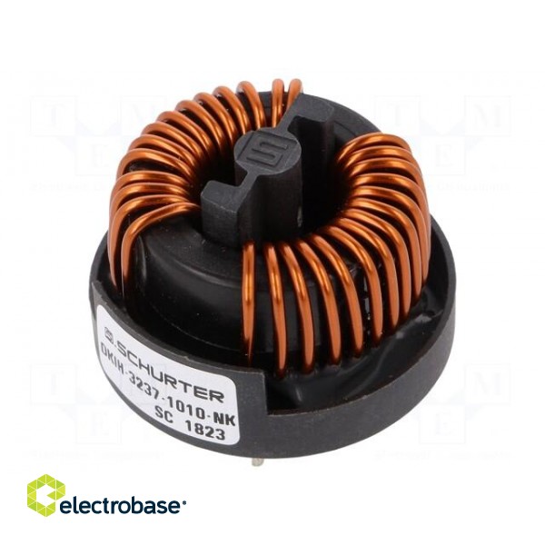 Inductor: wire with current compensation | THT | 6.9mH | 10mΩ | 10A image 1