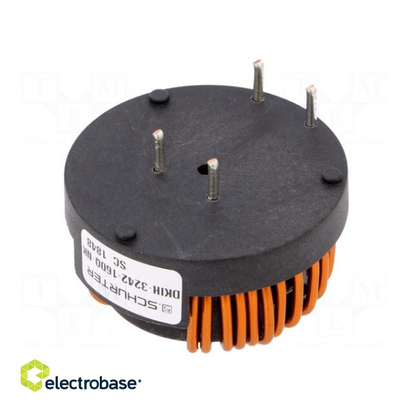 Inductor: wire with current compensation | THT | 6.9mH | 5.6mΩ | DKIH paveikslėlis 2