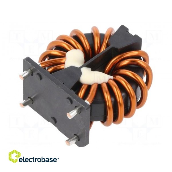 Inductor: wire with current compensation | THT | 700uH | 1.68mΩ