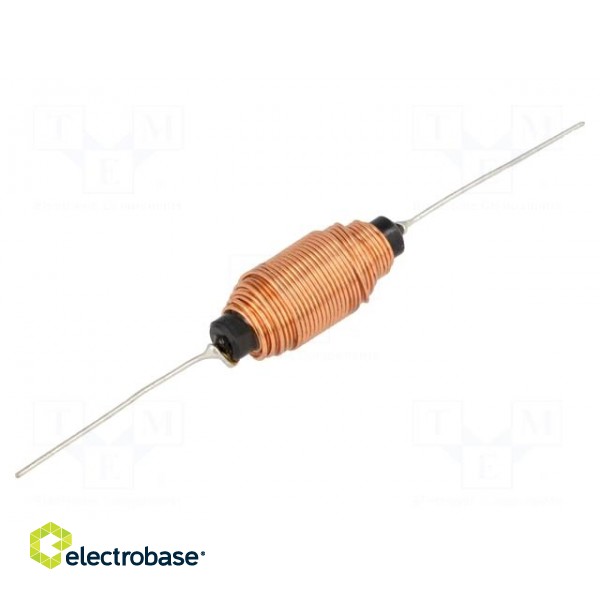 Inductor: wire | THT | 1000uH | 1A | 550mΩ | Ø12.7x31.75mm | ±20%