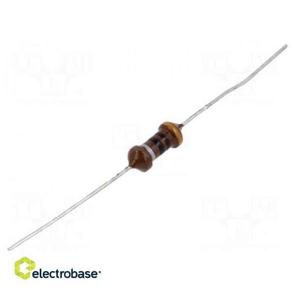 Inductor: ferrite | THT | 10uH | 1.4A | 220mΩ | Ø5.2x12mm | ±20% | 60MHz