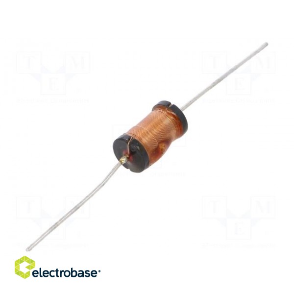 Inductor: wire | THT | 2.7mH | 0.37A | 5.76Ω | Ø7.5x16mm | ±5% | Q: 65