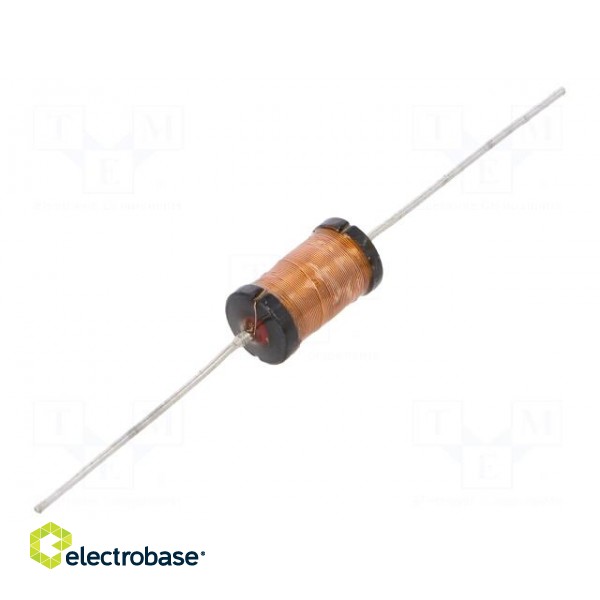 Inductor: wire | THT | 4.7mH | 0.285A | 9.74Ω | Ø7.5x16mm | ±5% | Q: 40