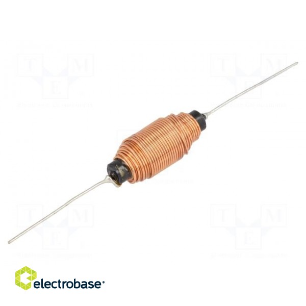 Inductor: wire | THT | 500uH | 2A | 260mΩ | Ø14.22x31.75mm | ±20%