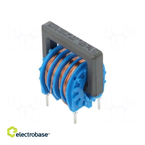 Inductor: common mode | THT | 27mH | 900mA | 750mΩ | -30÷50% | vertical