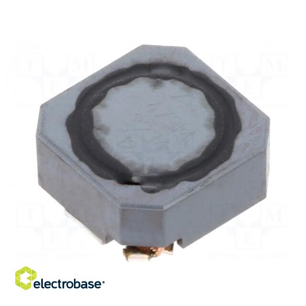 Inductor: ferrite | SMD | 47uH | 1.55A | 0.095Ω | ±20% | 10.4x10.4x4.8mm