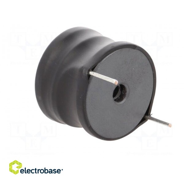 Inductor: wire | THT | 100uH | 7.8A | 40mΩ | ±10% | Ø29.8x21.8mm | vertical image 4