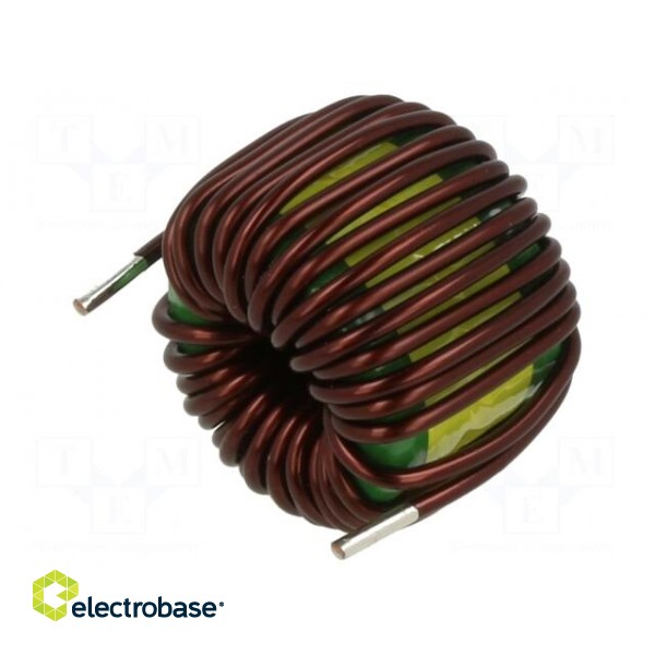 Inductor: wire | THT | 120uH | 20A | 18mΩ | -25÷105°C