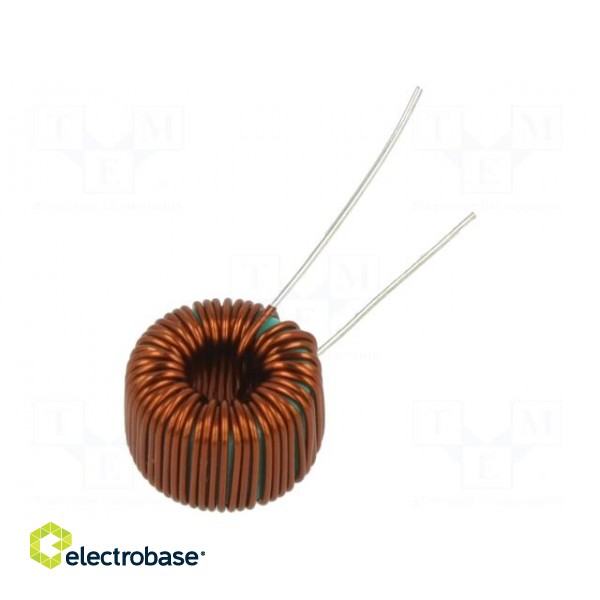 Inductor: wire | THT | 125uH | 2A | 100mΩ | -25÷105°C