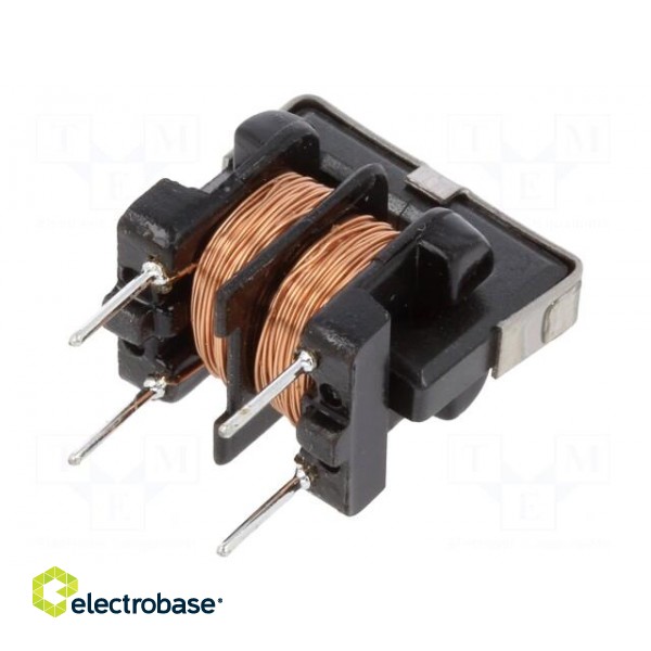 Inductor: wire | THT | 17mH | 350mA | 2Ω | 16x11x16mm | vertical | 400Hz