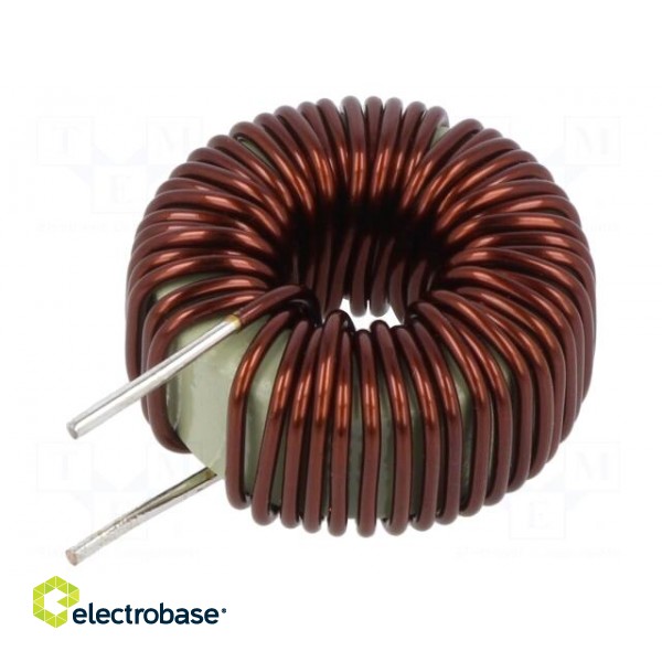 Inductor: wire | THT | 187uH | 8A | 37.6mΩ | -40÷125°C