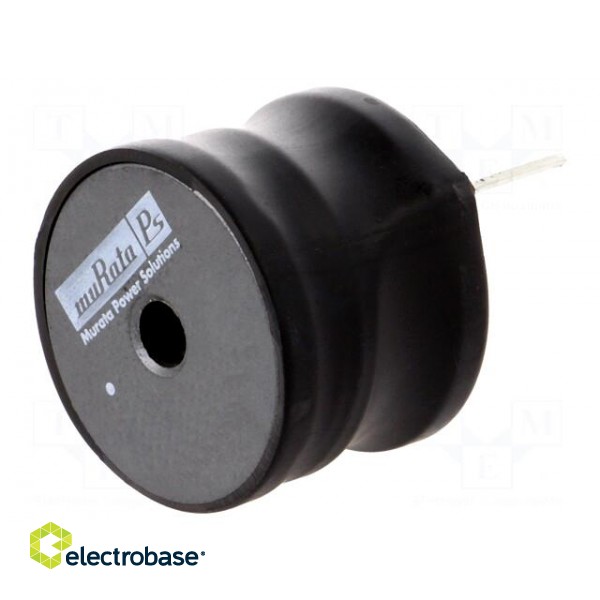 Inductor: wire | THT | 1mH | 1.6A | 460mΩ | ±10% | Ø24.4x14mm | vertical