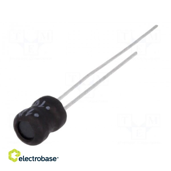 Inductor: wire | THT | 1mH | 100mA | 11.5Ω | ±10% | Ø5x6.5mm | vertical