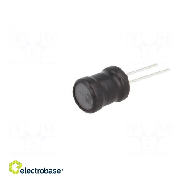 Inductor: wire | THT | 1mH | 450mA | 1.26Ω | ±10% | Ø10.5x13.5mm | vertical image 2
