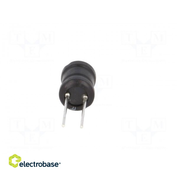 Inductor: wire | THT | 1mH | 450mA | 1.26Ω | ±10% | Ø10.5x13.5mm | vertical image 5