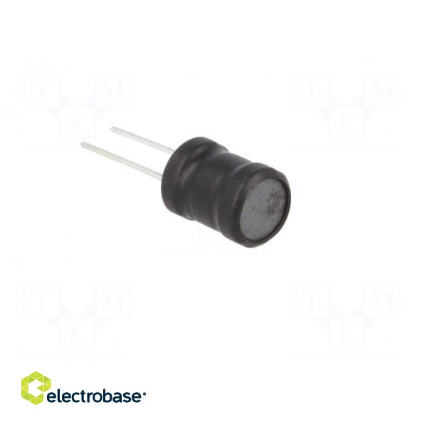 Inductor: wire | THT | 1mH | 450mA | 1.26Ω | ±10% | Ø10.5x13.5mm | vertical image 8