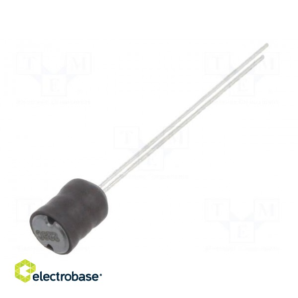 Inductor: wire | THT | 22mH | 45mA | 82.5Ω | ±10% | Ø6.5x8.5mm | vertical