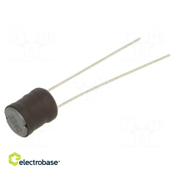 Inductor: wire | THT | 330uH | 580mA | 640mΩ | ±10% | Ø9.5x13.5mm | 1300
