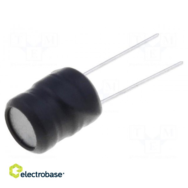 Inductor: wire | THT | 18mH | 150mA | 38Ω | ±10% | Ø9.5x11.5mm | vertical