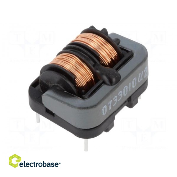 Inductor: wire | THT | 33mH | 700mA | 900mΩ | -25÷120°C | 250VAC фото 1