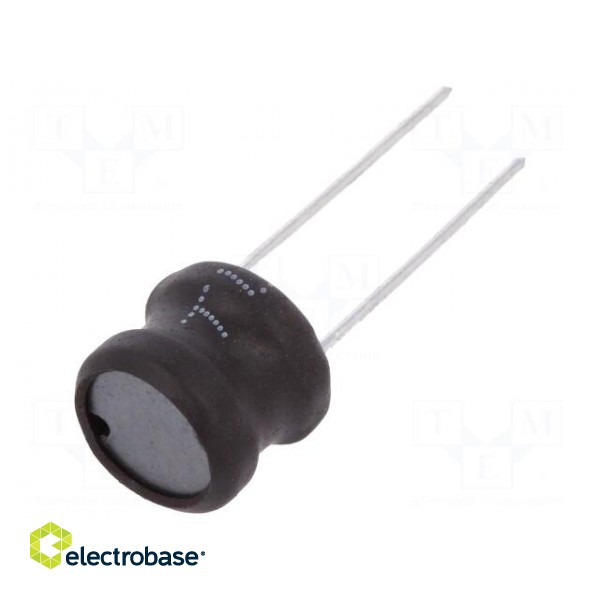 Inductor: wire | THT | 33uH | 2.2A | ±10% | Ø9.5x8.5mm | vertical