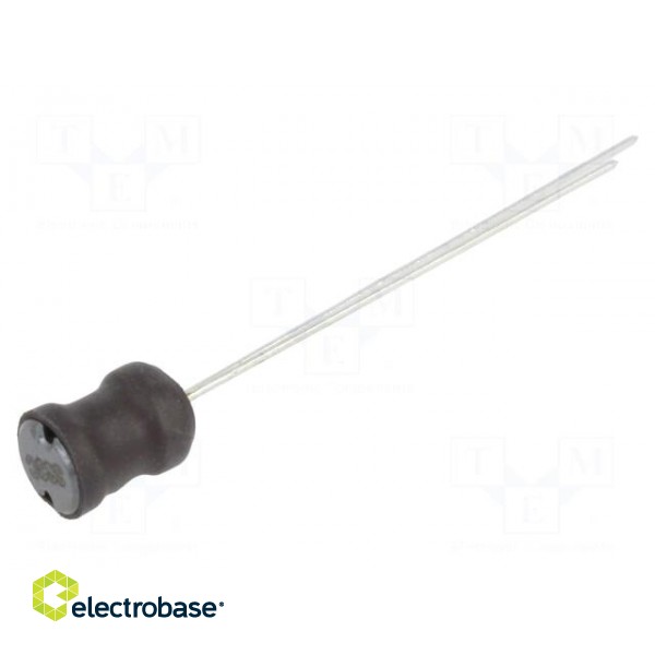 Inductor: wire | THT | 33uH | 900mA | 140mΩ | ±10% | Ø6.5x8.5mm | vertical