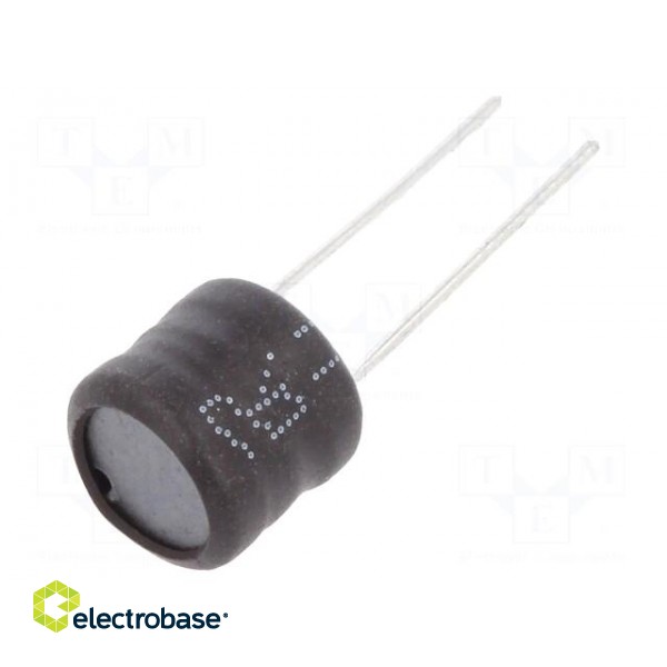 Inductor: wire | THT | 4.7mH | 220mA | ±10% | Ø9.5x8.5mm | vertical