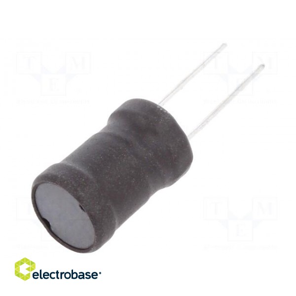Inductor: wire | THT | 4.7mH | 450mA | ±10% | Ø11.5x17.5mm | vertical