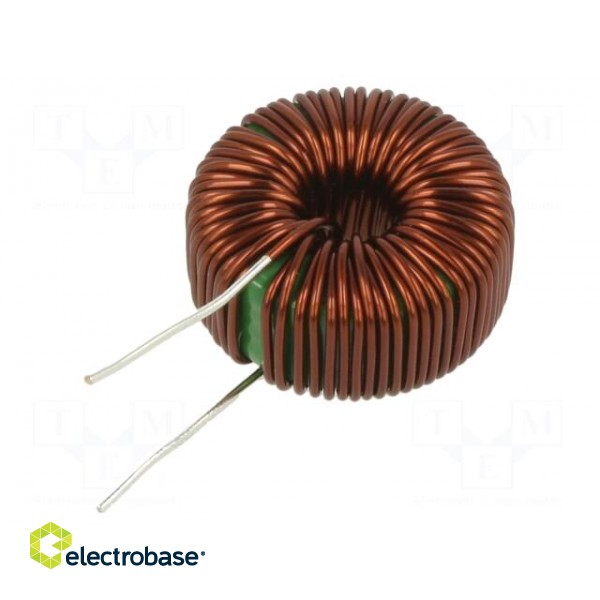 Inductor: wire | THT | 450uH | 5A | 120uΩ | -25÷105°C