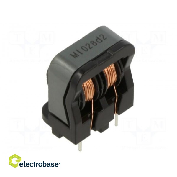 Inductor: wire | THT | 47.5mH | 1A | 580mΩ | -25÷120°C | 250VAC image 1