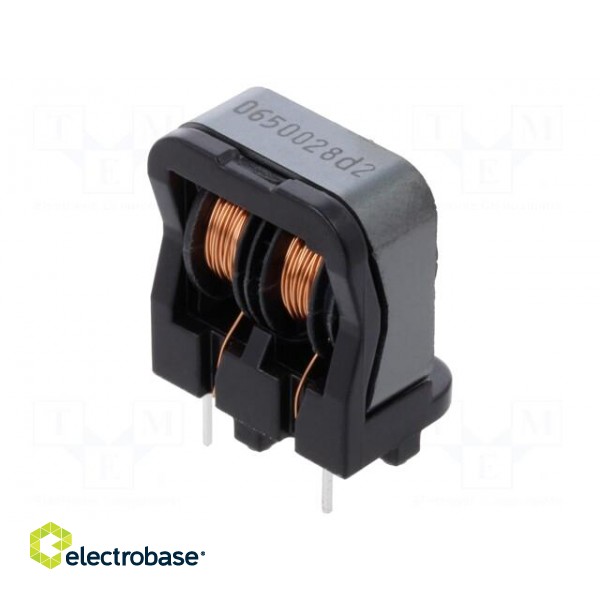 Inductor: wire | THT | 50mH | 600mA | 760mΩ | -25÷120°C | 250VAC