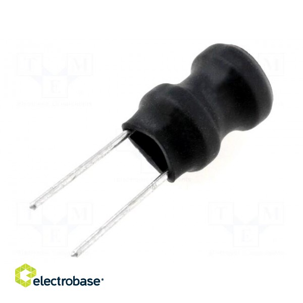 Inductor: wire | THT | 1mH | 750mA | 1.5Ω | ±10% | Ø10x12mm | vertical