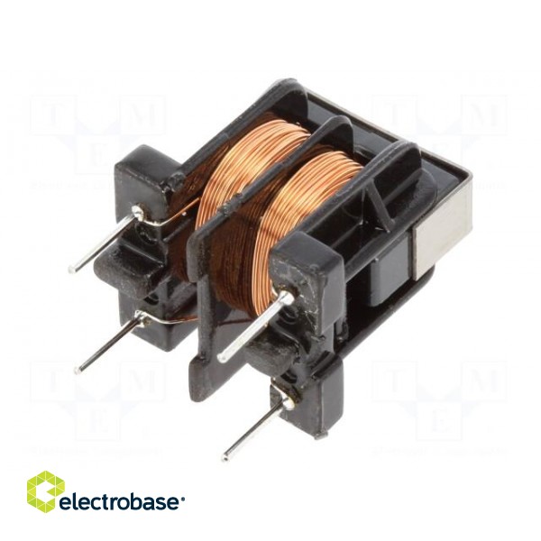 Inductor: wire | THT | 56mH | 350uA | 3Ω | 17x19x22mm | horizontal | 170kHz paveikslėlis 1