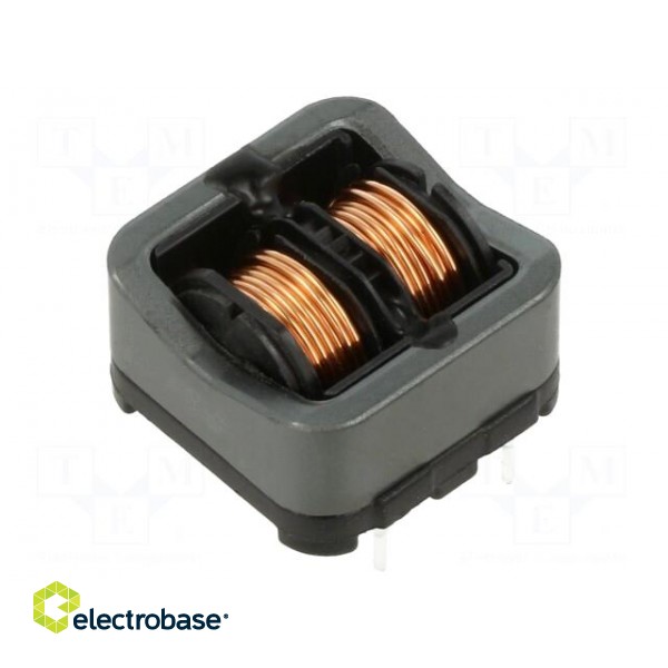 Inductor: wire | THT | 6.4mH | 3A | 80Ω | -25÷120°C | 250VAC image 1