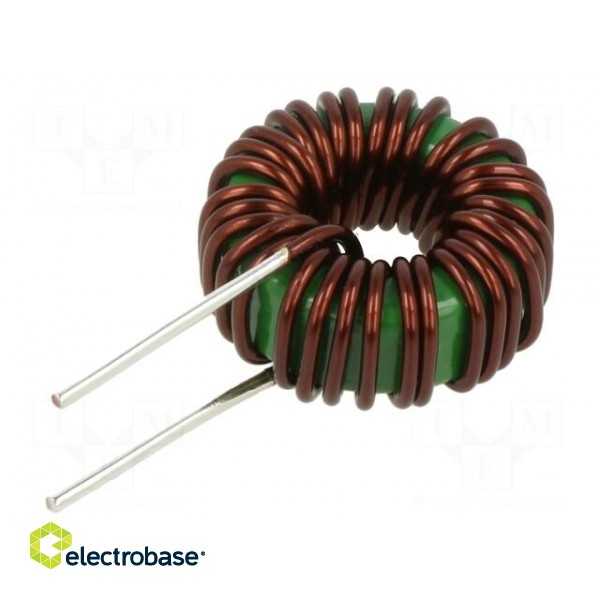 Inductor: wire | THT | 60uH | 8A | 21mΩ | -25÷105°C