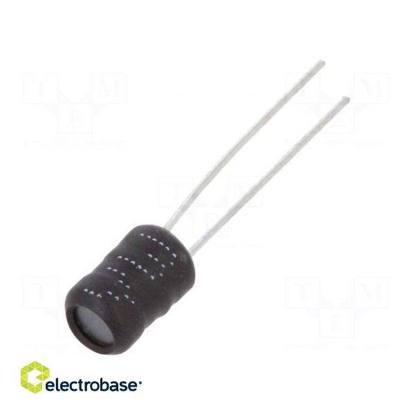 Inductor: wire | THT | 680uH | Ioper: 220mA | 4.94Ω | ±10% | Ø5.5x7.5mm