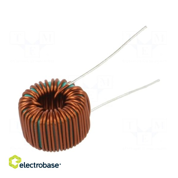 Inductor: wire | THT | 80uH | 2A | 72mΩ | -25÷105°C