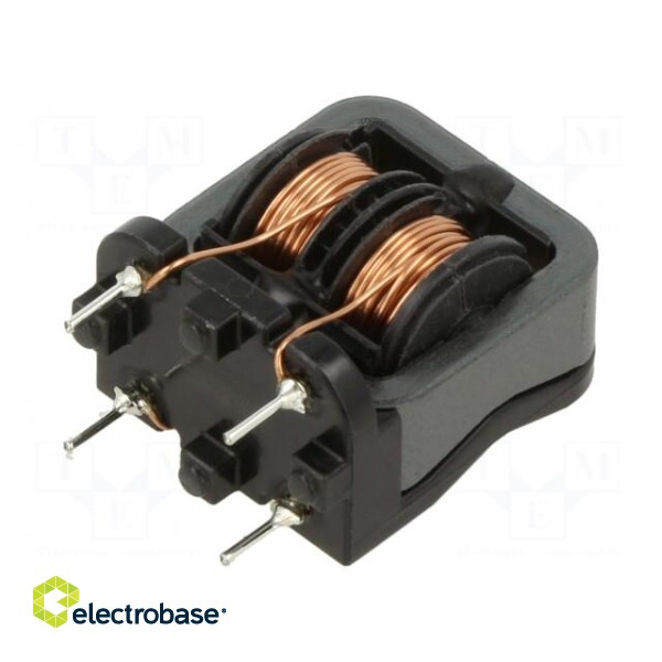 Inductor: wire | THT | 9.7mH | 1.5A | 140mΩ | -25÷120°C | 250VAC image 2