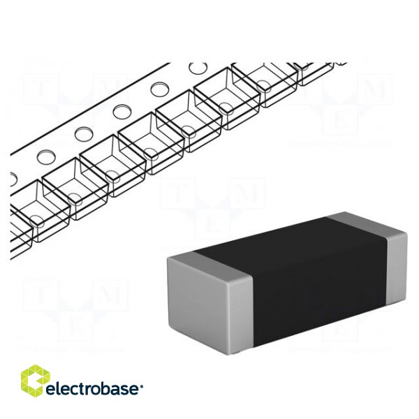 Varistor: multilayer | SMD | 1210 | 35VAC | 45VDC | 250A | 56V | 670pF | 10mW