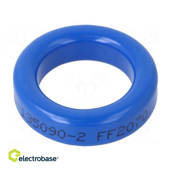 Ferrite: toroidal | L: 8.89mm | Øint: 23.37mm | Øout: 34.29mm | 56nH