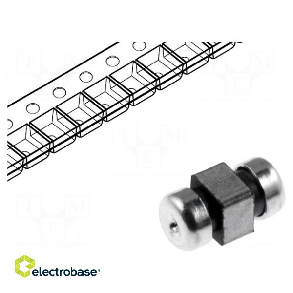 Filter: anti-interference | 2.2nF | SMD | 1206 | EMIFIL | 6A | 25VDC | ±50%