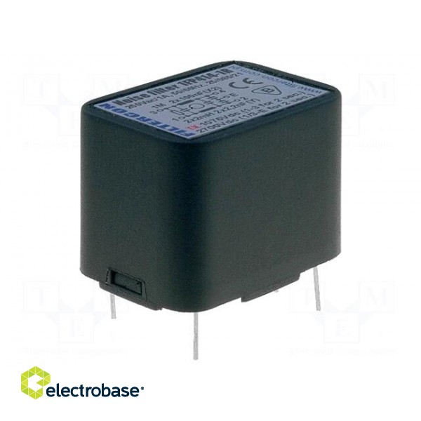 Filter: anti-interference | mains | 250VAC | Cx: 100nF | Cy: 2.5nF | 2mH