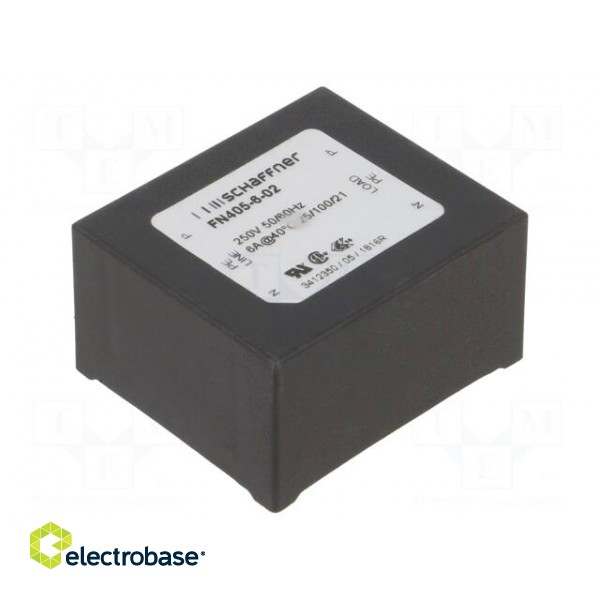 Filter: anti-interference | single-phase | 250VAC | Cx: 15nF | THT image 1
