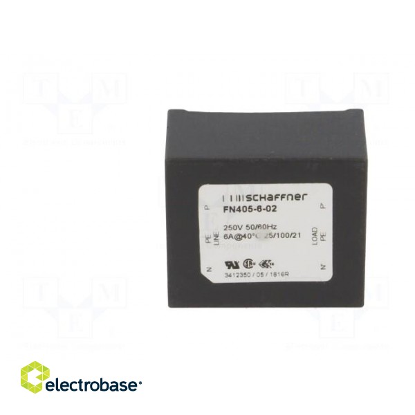 Filter: anti-interference | single-phase | 250VAC | Cx: 15nF | THT image 3