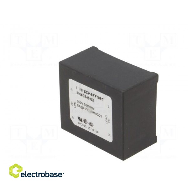 Filter: anti-interference | single-phase | 250VAC | Cx: 15nF | THT image 4