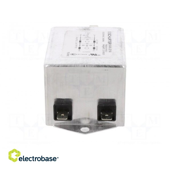 Filter: anti-interference | 250VAC | Cx: 1uF | Cy: 4.7nF | 1.3mH | 1mΩ image 9