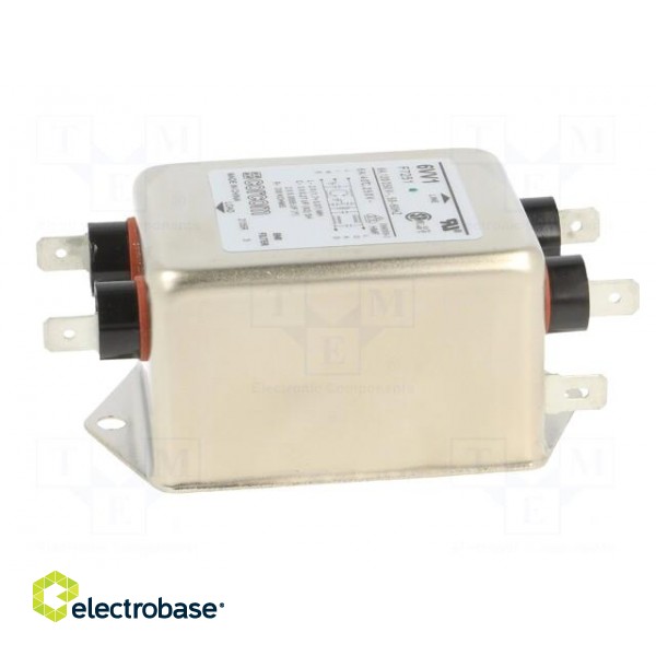 Filter: anti-interference | single-phase | 250VAC | Ioper.max: 6A фото 3