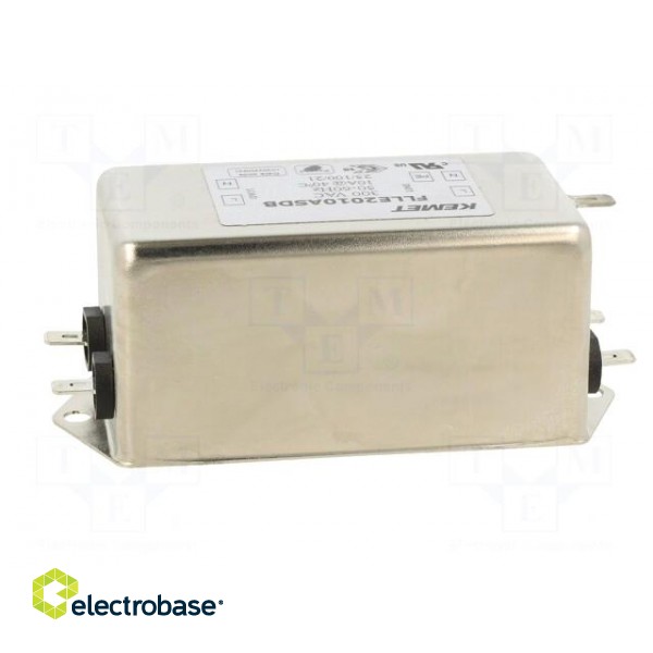 Filter: anti-interference | 300VAC | 10A | Leads: connectors FASTON image 6