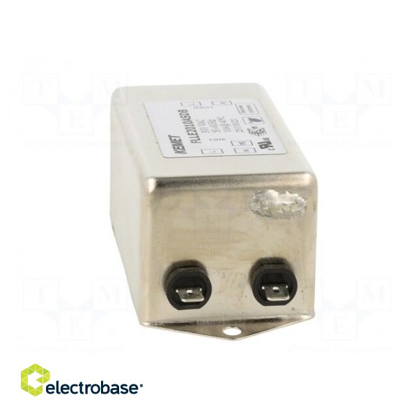 Filter: anti-interference | 300VAC | 10A | Leads: connectors FASTON image 8