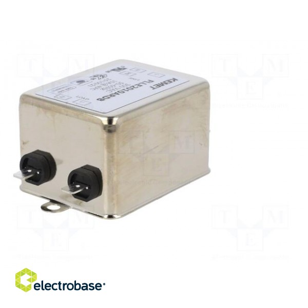 Filter: anti-interference | 300VAC | 10A | Leads: connectors FASTON фото 4